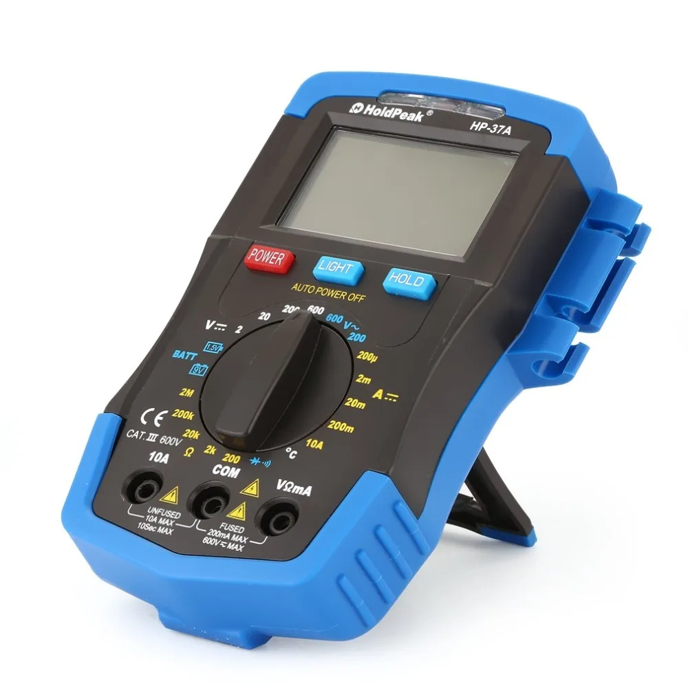 DC/AC Digital Multimeter HP-37A/HP-37B/HP-37C/HP-37K Temperature Resistance Capacitance Frequency Duty Cycle Tester Meter | Инструменты