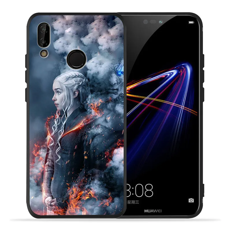 H1501 «Игры престолов» marvel "сделай сам" для huawei P8 P10 P20 P30 Коврики 10 20 Honor 8 8X 8C 9 V20 10 Lite Plus Pro Чехол-футляр - Цвет: H1501