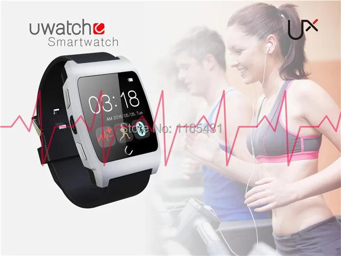 New Bluetooth Smart Watch U UX Wrist for IPhone 6/5s/5/4s/4 Samsung S4/S5/Note3/Note4 with Heart Rate Monitoring | Электроника