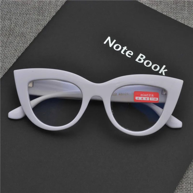MINCL/пластиковые металлические очки для чтения мужчин и женщин деловые