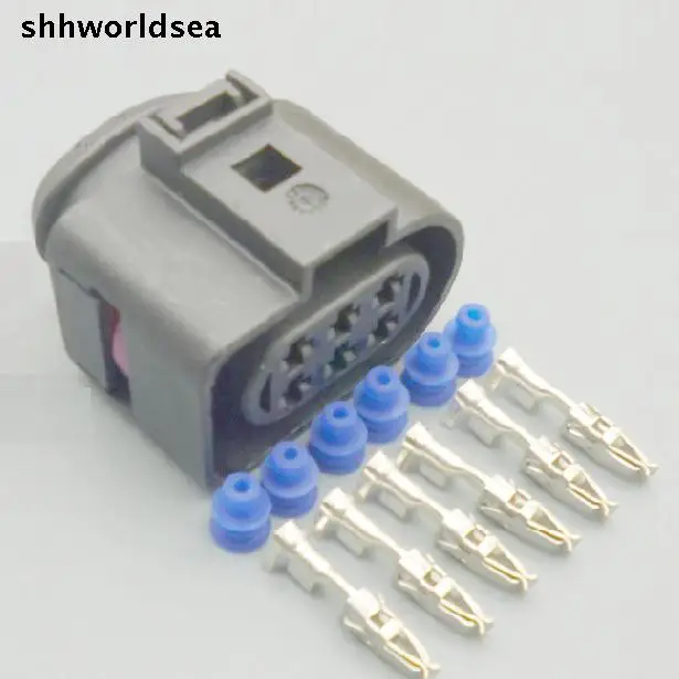 Shhworldse 100 комплектов 6 контактный автомобильный сенсор штекер полосный