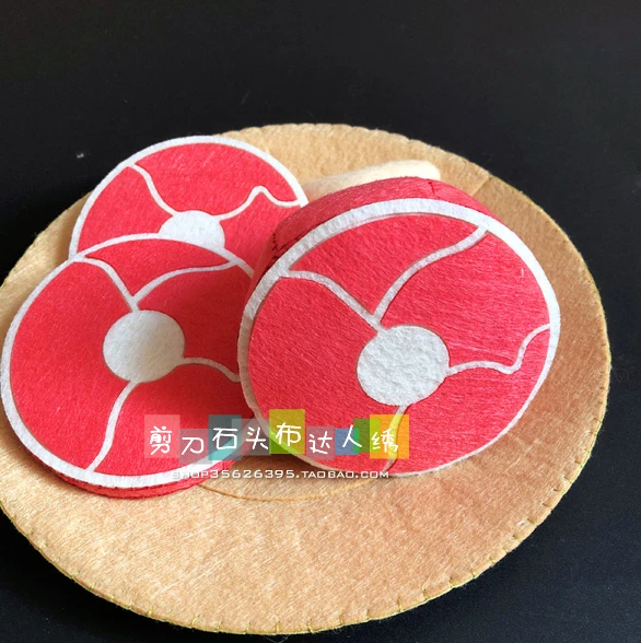Gourmet meat chicken leg Fabric Felt kit Non-woven cloth Craft DIY Sewing set Handwork Material needlework supplies JDSTB | Дом и сад