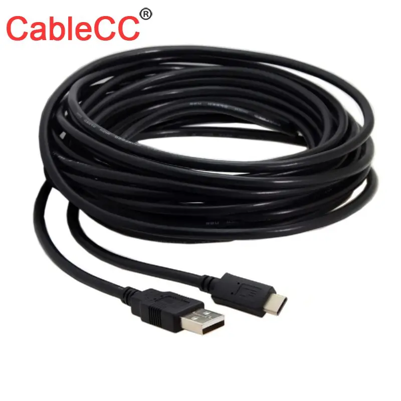 

Xiwai 8m USB-C 3.1 Type C USB-C to USB 2.0 Male Data Cable for Mate 9 10 P20 & S8 S9 Note9 & Tablet & Phone