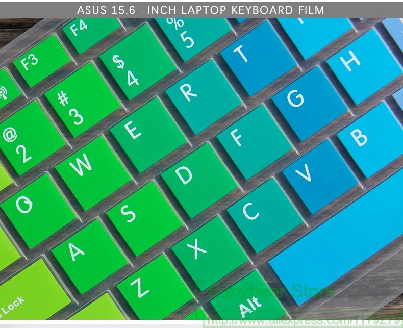 15 дюймов Силиконовая клавиатура для ноутбука Защитная крышка для Asus 15," UX501 UX501VW X550 X550ZA X551 X552 X555DA X555UB K501LX