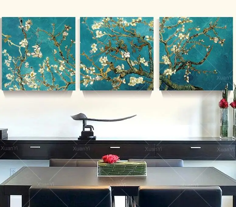 3 шт./набор настенные картины на холсте без рамки | Дом и сад