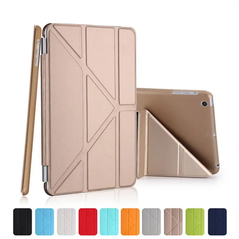9 7-дюймовый мини смарт-чехол для Ipad 2/3/4 air планшеты чехол Гибкая мягкая ТПУ