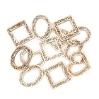 Фоторамка из натурального кружева, деревянные изделия ручной работы, аксессуары для дома, 50-60 мм, 10 шт.