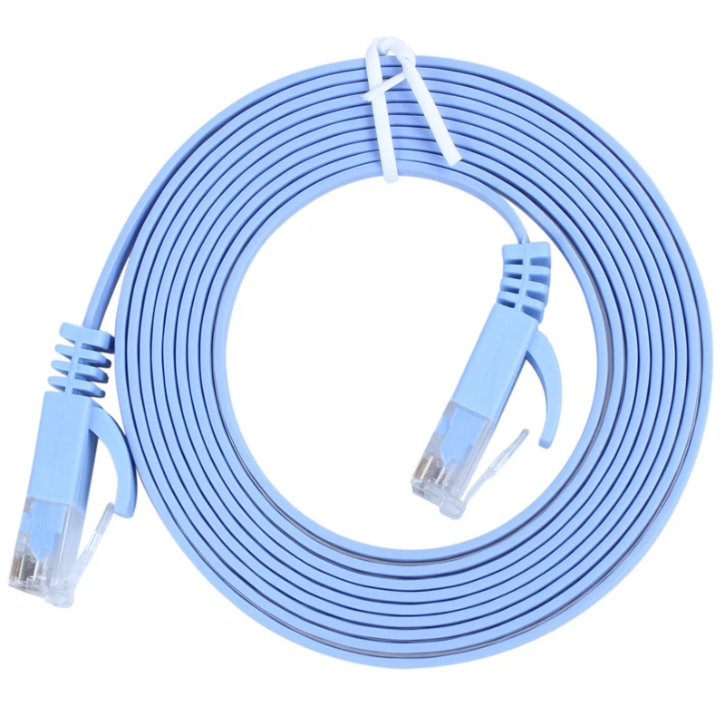 Сетевой кабель Ethernet CAT6 соединительный провод RJ45 для Smart TV/PS4/Xbox оптовая продажа