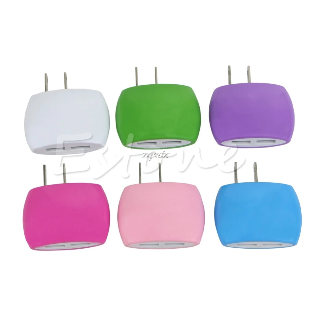 Сетевое зарядное устройство с двумя USB портами 2 1 А|adapter charger|adapter wall chargercharger for |