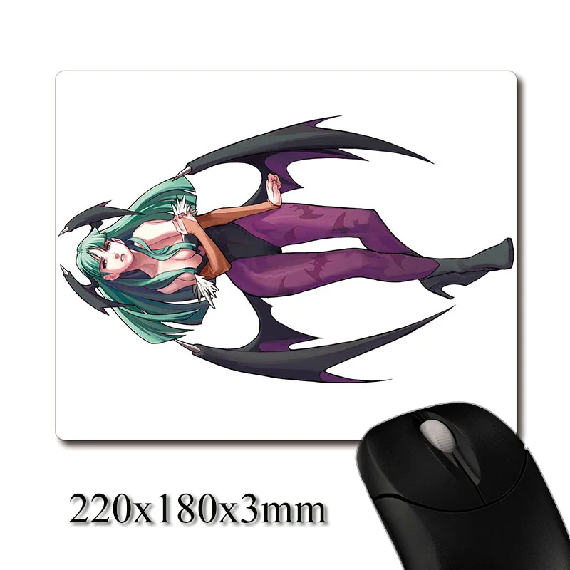 Классический Morrigan Aensland of Game Vampire CG отпечатанный тяжелый ткачество