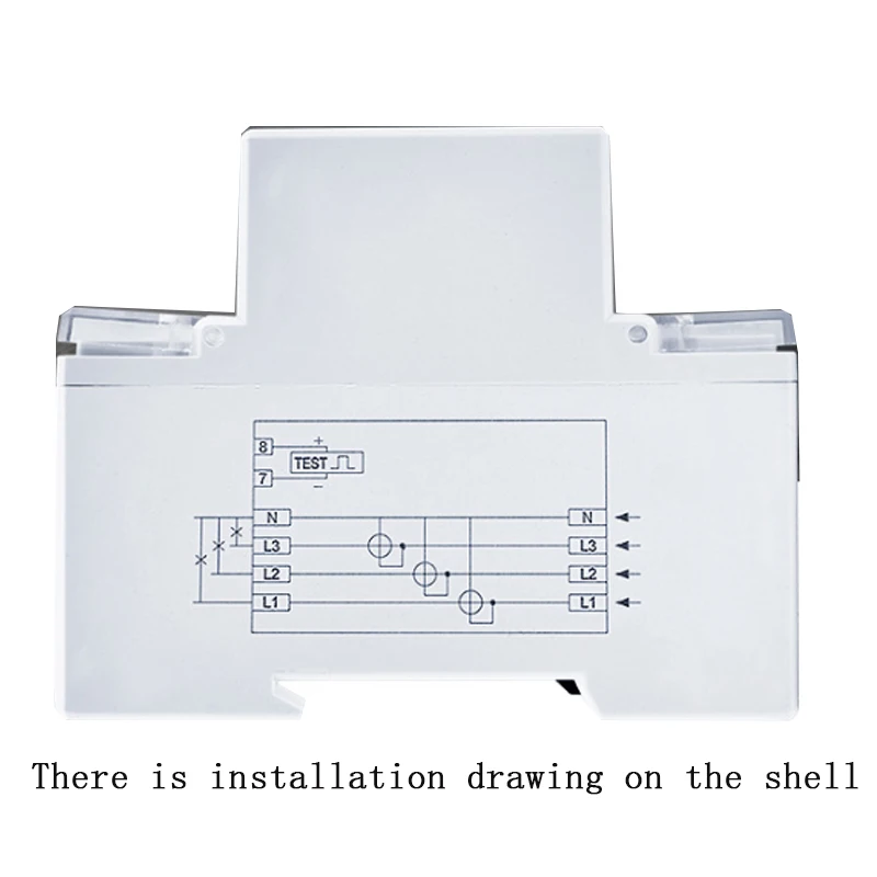 ЖК-дисплей liquid crystal 220 V 230 V 380 V 5-100A 50 Гц 60 Гц 3* AC220/380 V 3* AC230/100 V три фазы два-выход измеритель мощности ваттметр кВтч