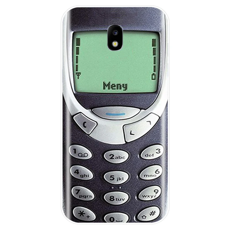 Винтажный чехол с лентой для камеры Gameboy телефона Samsung Galaxy J5 J7 2016 J3 2017 J7PLUS J7MAX J3PRO J4 J6