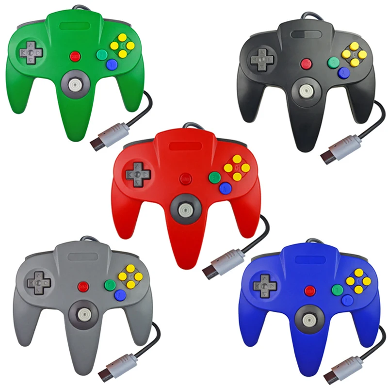 Геймпад для Nintendo N64 контроллер с USB-портом ПК геймпад игровые аксессуары джойстик