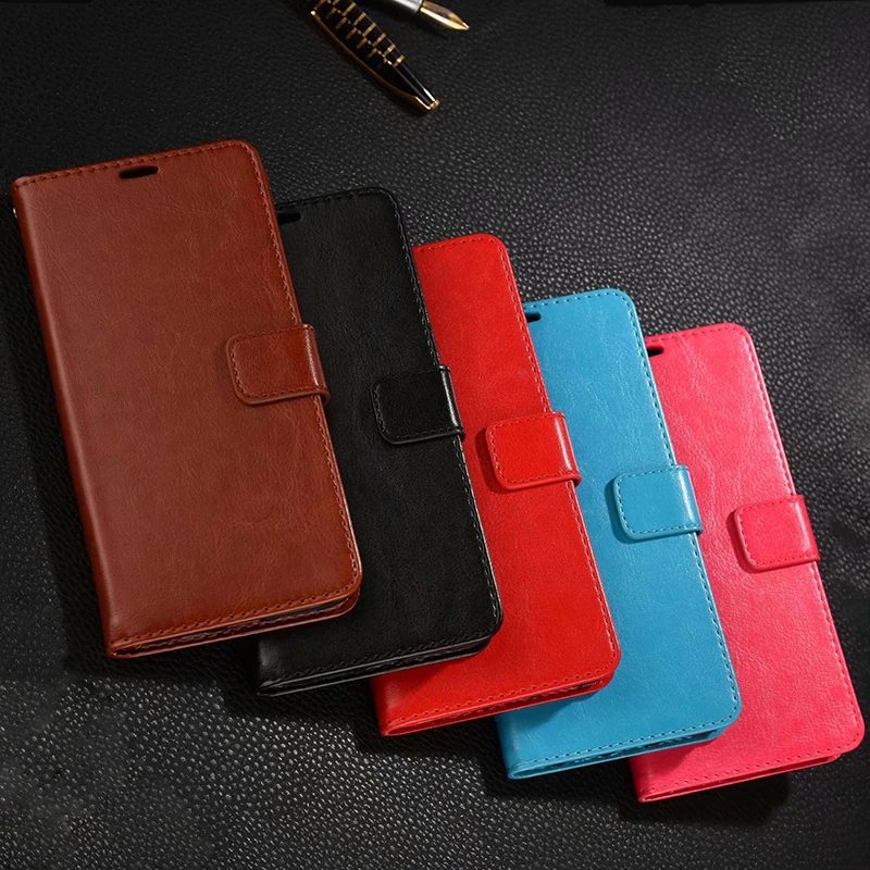 Чехол подставка кармашки для карт Кожаный флип бумажник чехол Xiaomi Mi 9 SE ультра