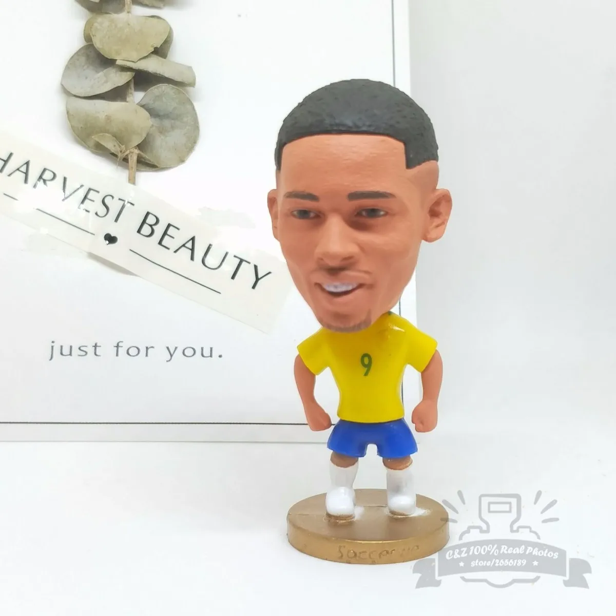 Soccerwe Статуэтка Спорт Бразилия Иисус 9 # подвижные суставы Смола Модель игрушки