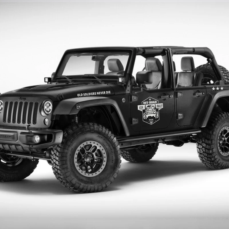 Автостайлинг TAIYAO Спортивная Автомобильная наклейка для JEEP Wrangler Renegade Compass Patriot