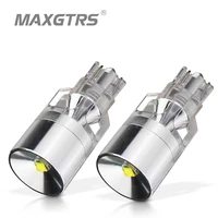2x extremely bright 15w t15 w16w 921 912 cree chip car led reverse light backup lamp tail rear parking lights 6000k white