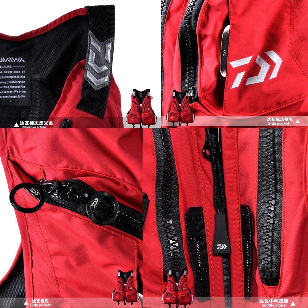 DAIWA унисекс DF 3401 Professional Спорт на открытом воздухе спасательный жилет рыбалка