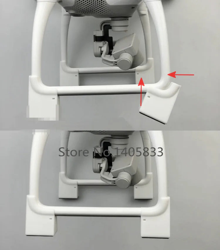 Новейшее 3D печатное шасси деталь удлинение Шасси рамка и Карданная Защита камеры
