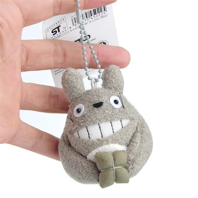 Новый аниме Мой сосед Тоторо кошка Неко плюшевые игрушки кулоны сумка для