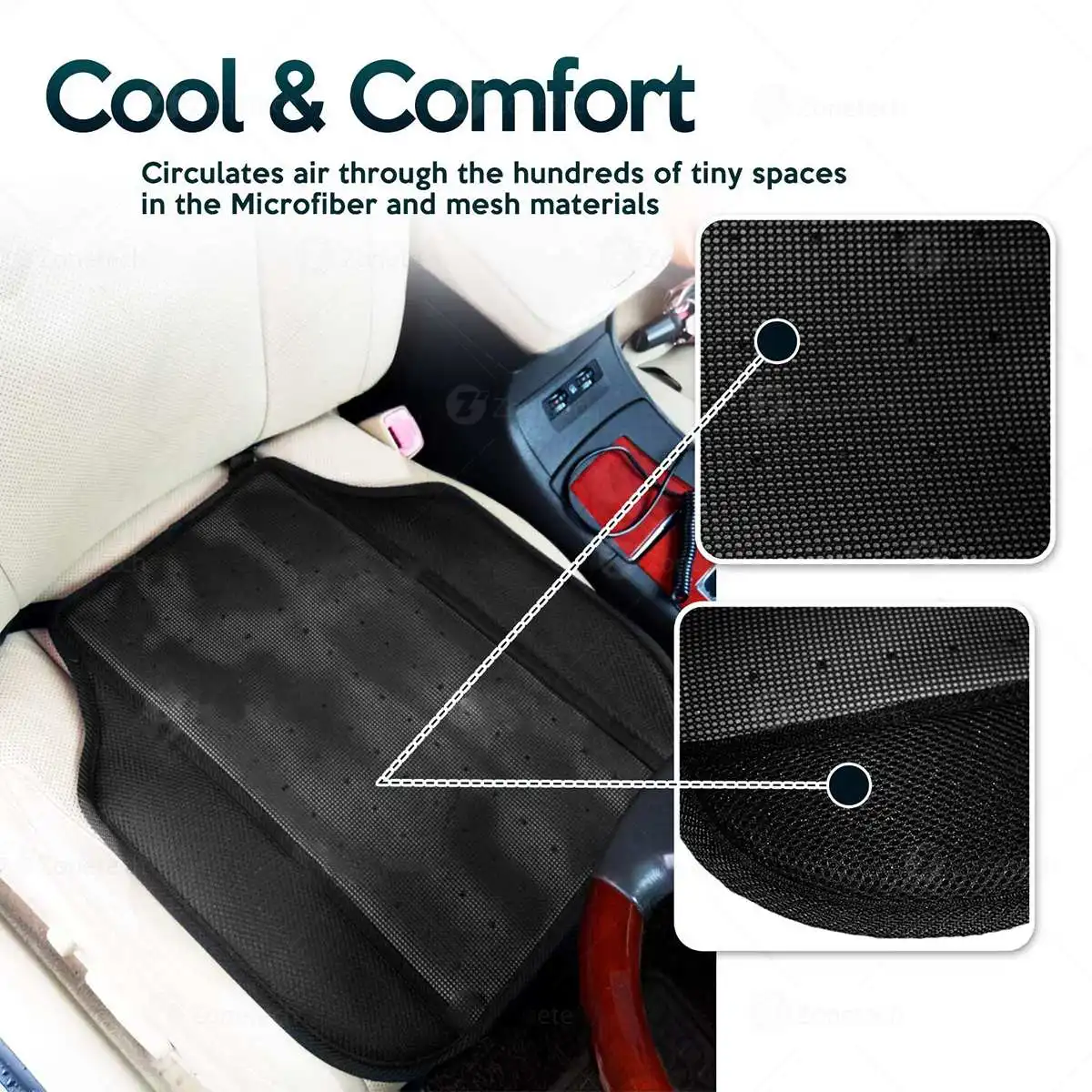 Охлаждающая подушка для офисного стула чехол автомобильного сиденья 12 В