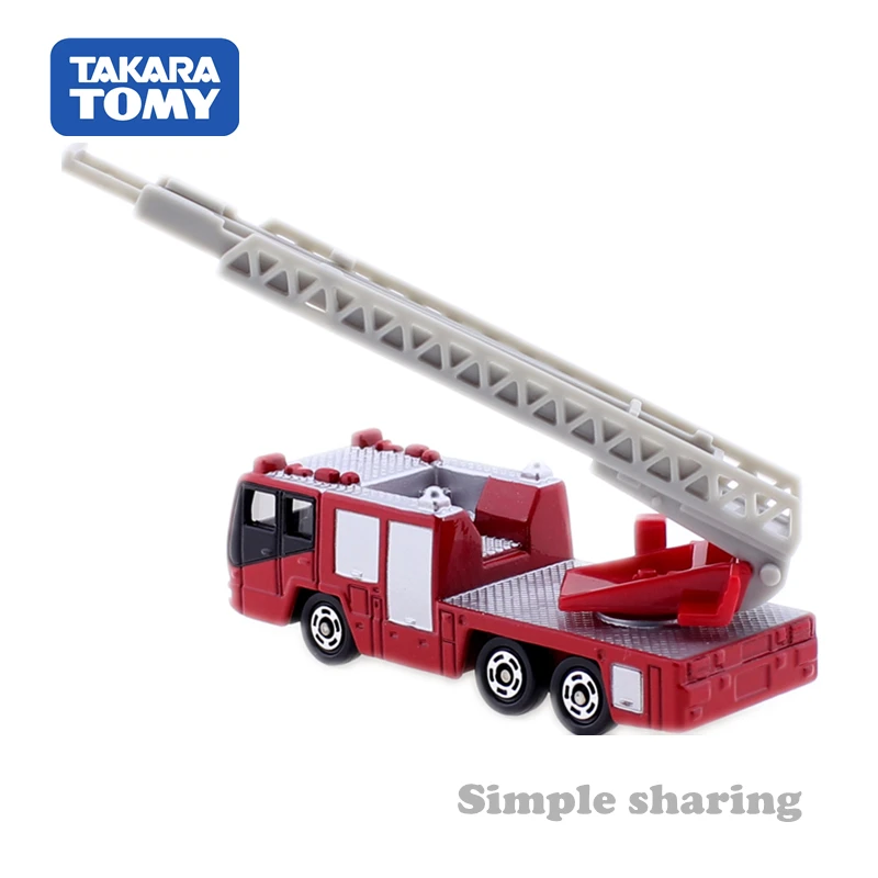 TAKARA TOMY TOMICA кобелко Экскаватора воздушная лестница модель пожарного грузовика
