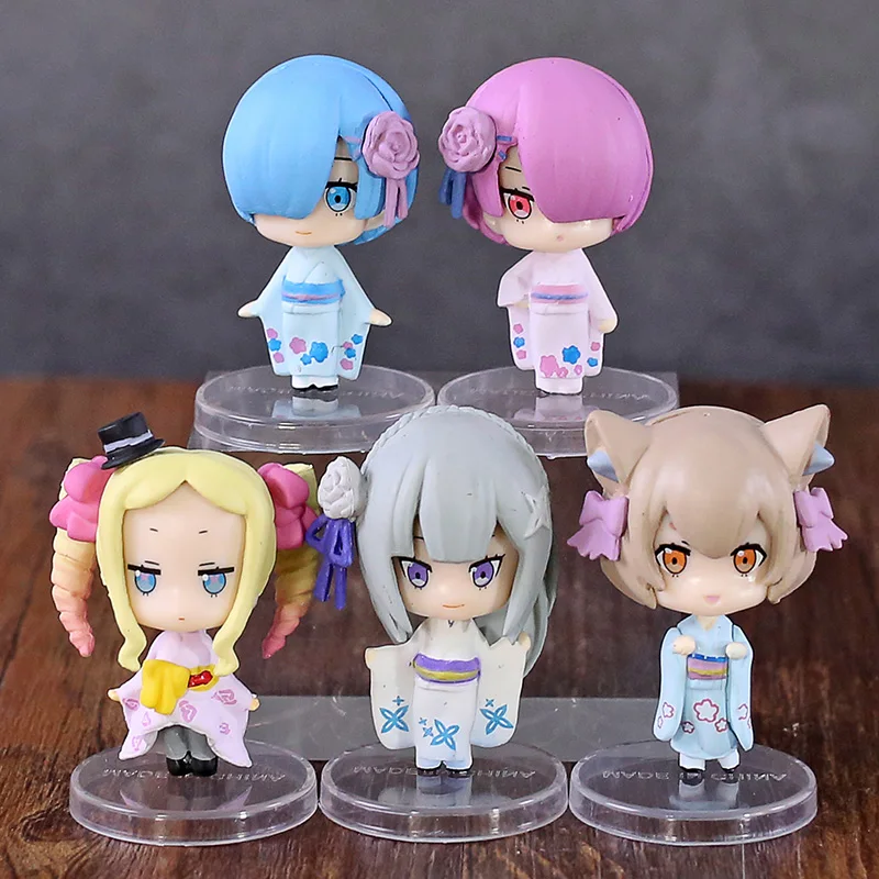 Re:ZERO KARA Hajimeru Isekai жизнь в другой мир Rem Ram Emilia Беатрис костюм Феликс Аргайл кимоно ver.