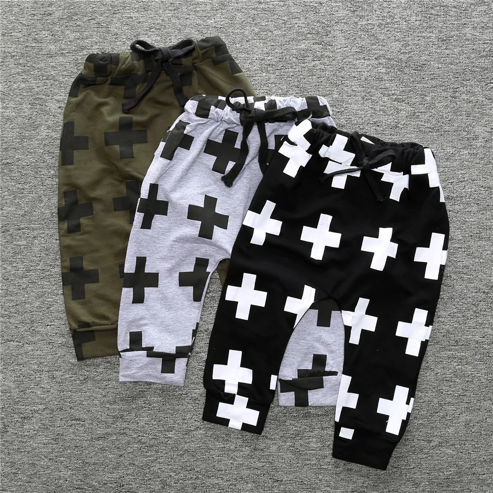 Детские летние брюки со звездочками модные весенние спортивные хлопковые для