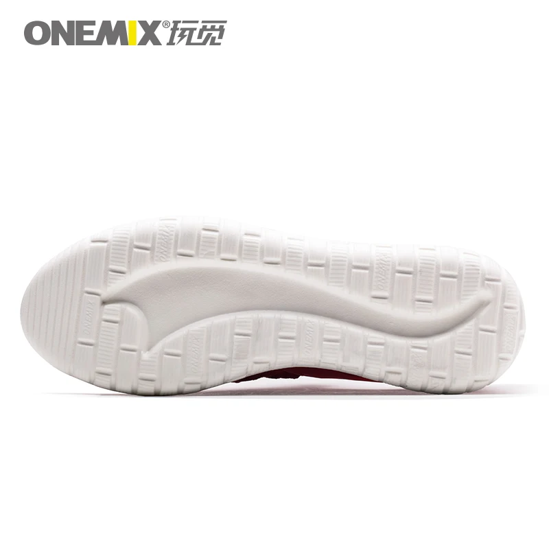 Onemix/Новинка женские кроссовки для бега суперлегкие эластичные мягкие спортивные
