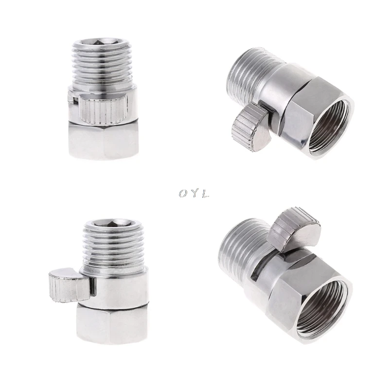 Полностью латунный запорный клапан G1/2 &quotдля душевой лейки с быстрой