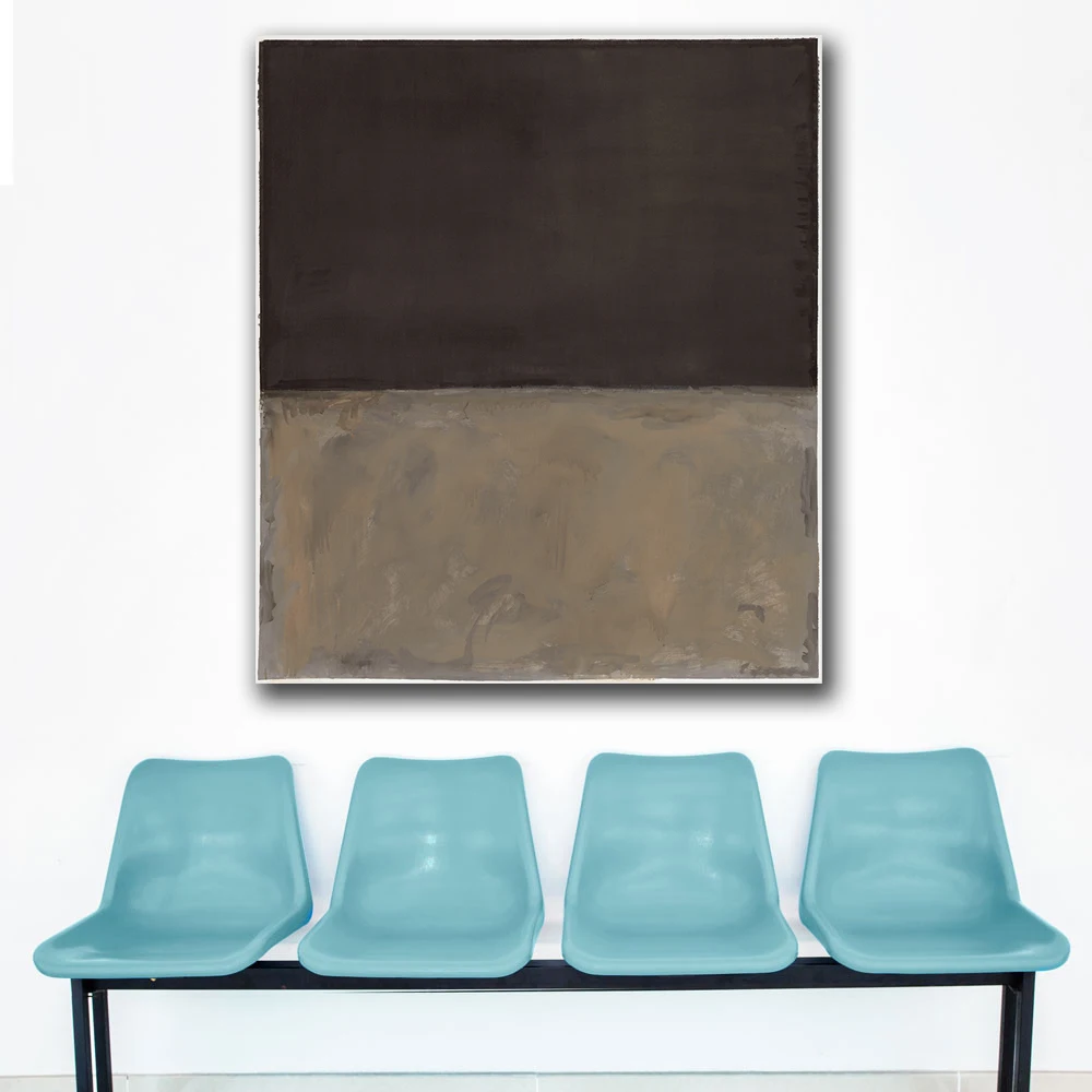 Настенные картины для гостиной абстрактная Марка Rothko Untitled 1969 Холст Искусство домашний декор Современная без рамки картина маслом