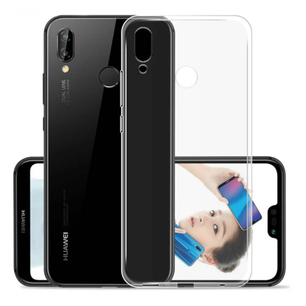 Прозрачный прозрачные чехлы для huawei P20 P10 mate 10 20 lite Pro P smart Y6 Y7 Y5 Prime 2018 чехол на Honor 7A