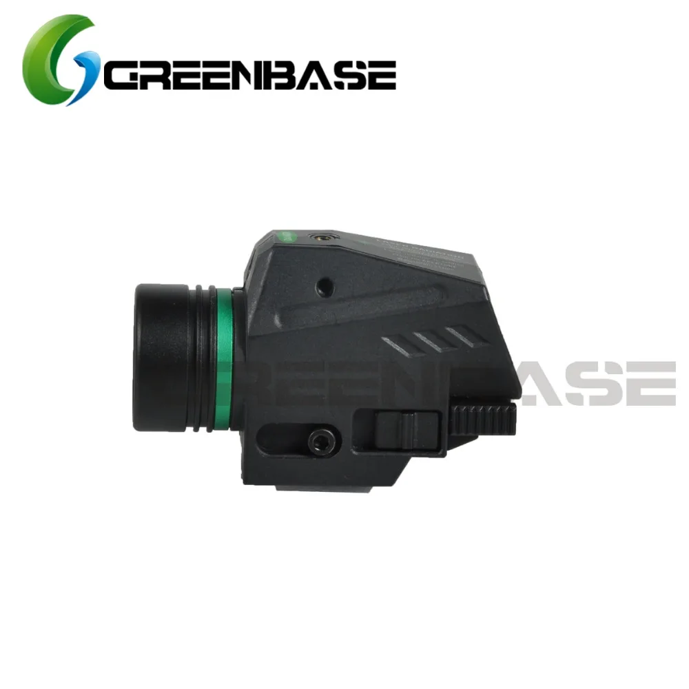 Greenbase тактический светодиодный вспышка светильник зеленый лазерный прицел для 20