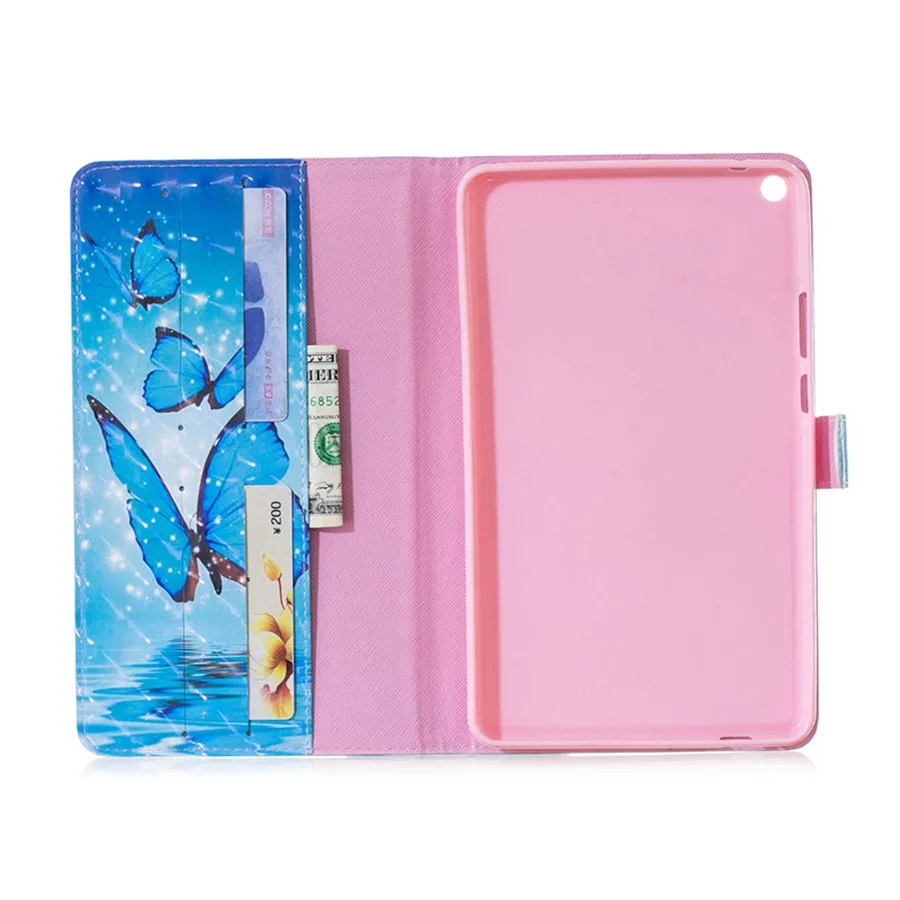 3D печать из искусственной кожи чехол для huawei MediaPad T3 8,0 дюймов KOB-L09 KOB-W09 Funda чехол для Honor PlayPad 2 8,0 чехол для планшета+ подарок
