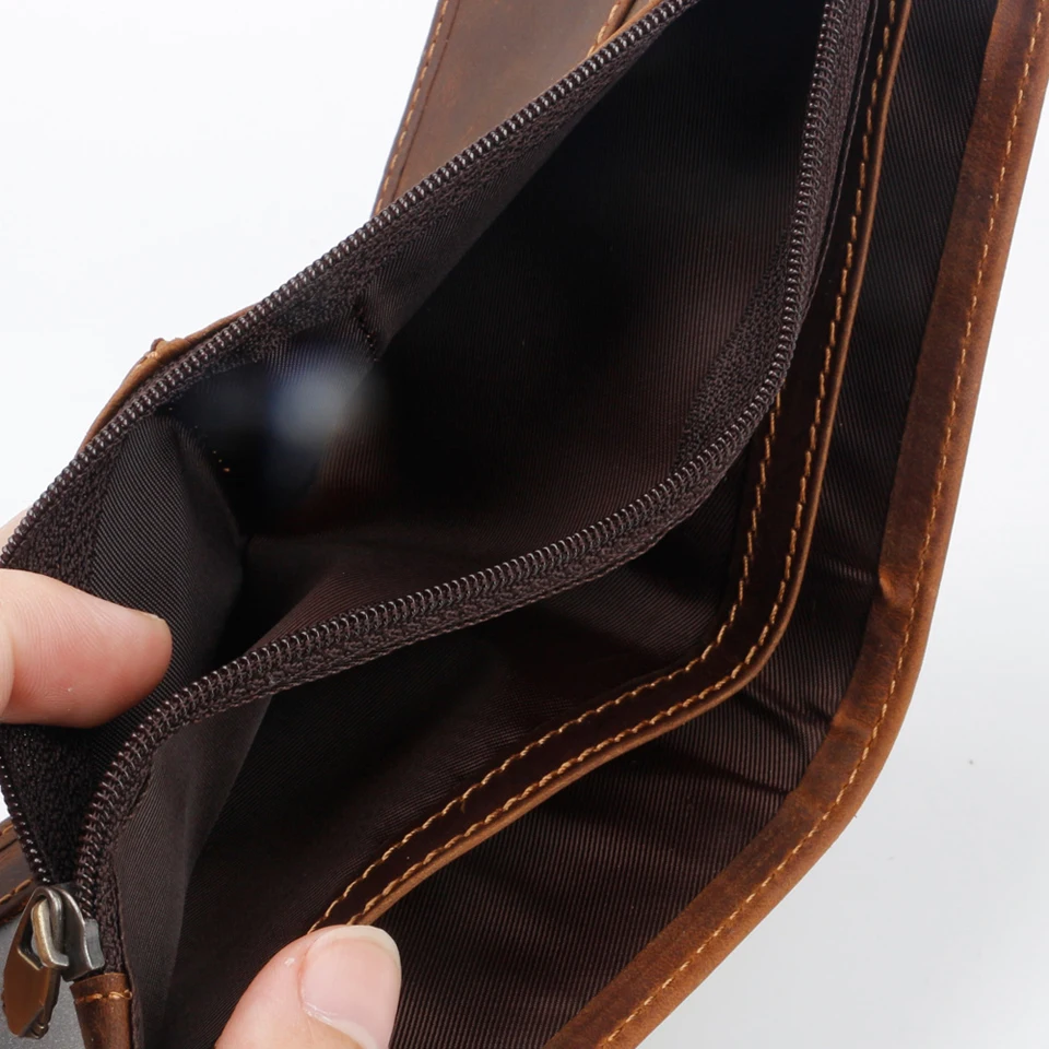 

UMODIER Brand RFID genuine leather men wallets fashion splice purse dollar price carteira masculina original brand quality Purse