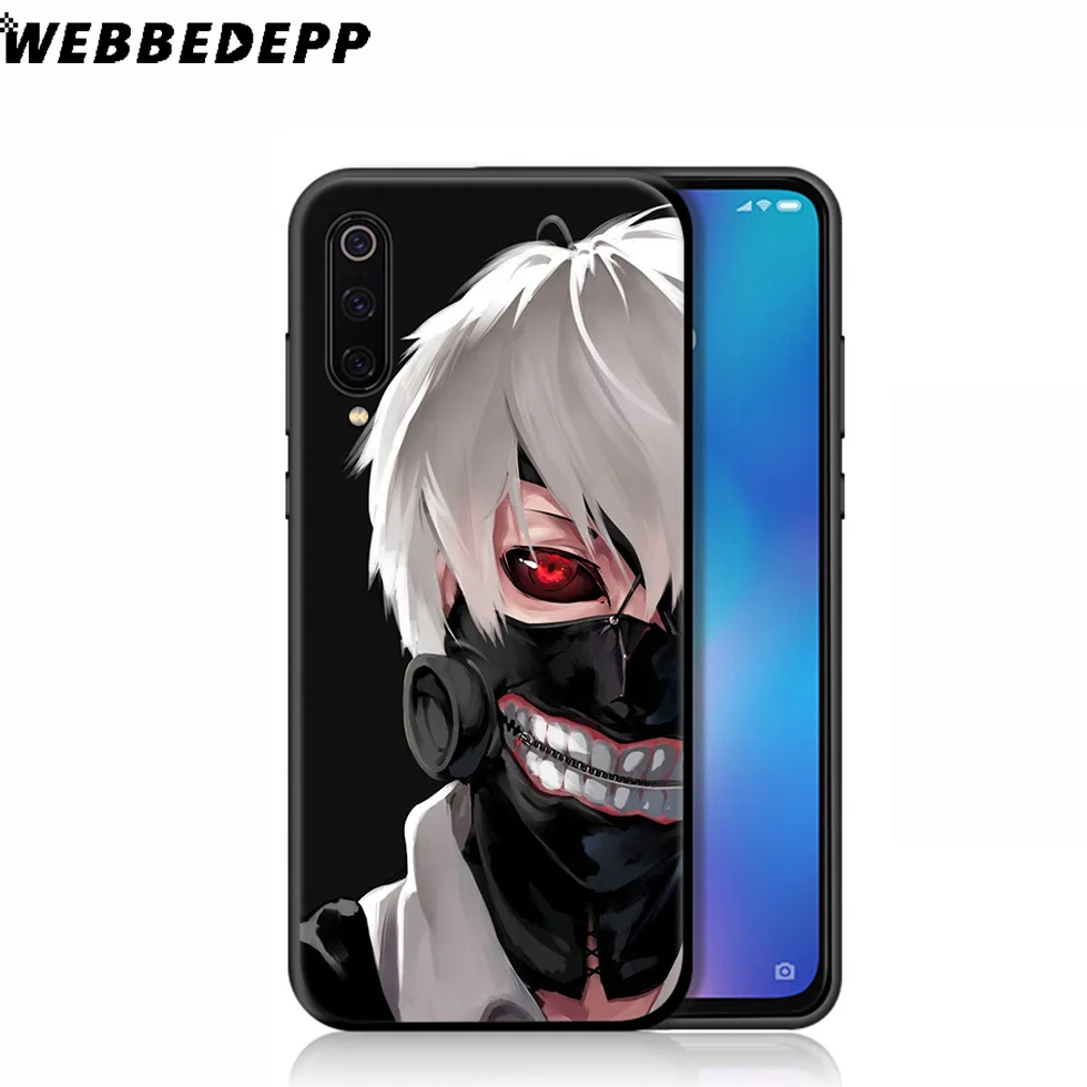 WEBBEDEPP Tokyo Ghoul мягкий чехол для Xiaomi Mi 9T 9 8 SE 6 A1 A2 A3 Lite MiA1 MiA2 MiA3 F1 MAX 3 Mi8 CC9E CC9 |