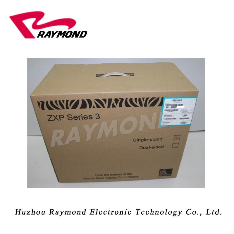 Zebra ZXP Series 3 CN принтер с двусторонней идентификационной картой zxp3 двумя цветными