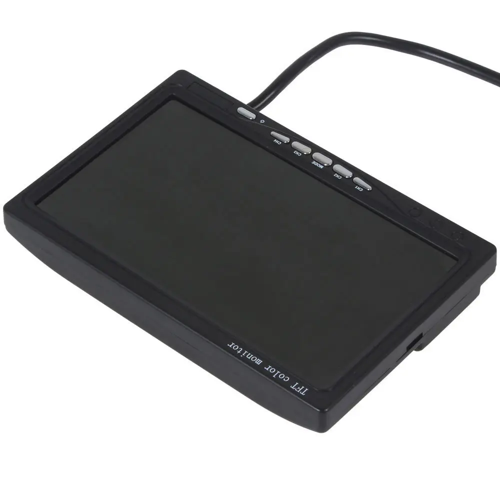 7 &quotвидео вход TFT lcd 4 Сплит четырехъядерный цветной экран монитор