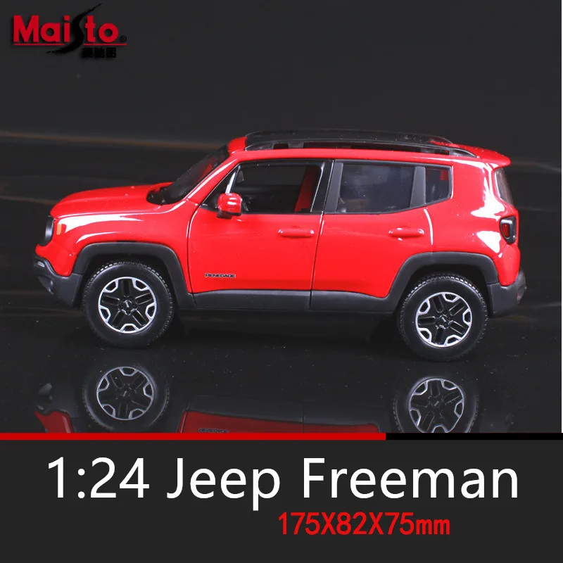 Maisto 1:24 Jeep RENEGADE Freeman имитация сплава модель автомобиля ремесла украшение