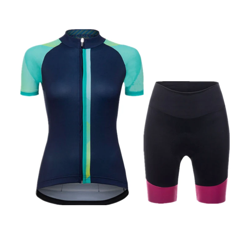 Женская одежда для велоспорта IRONANT зеленая футболка с коротким рукавом