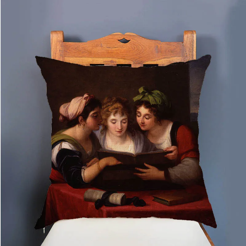 Angelica Kauffman всемирно известный Европейский Королевский Элегантный женский