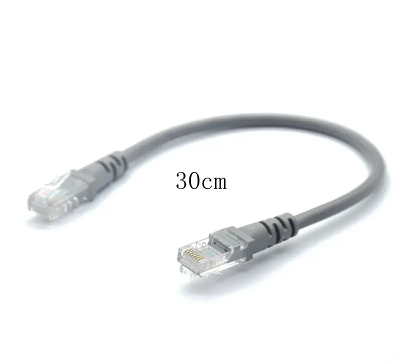 Сетевой кабель Ethernet CAT 5 6 10 см 30 50 0 1 м 3 CAT5e CAT6e UTP штекер-штекер патч-корд RJ45 короткий