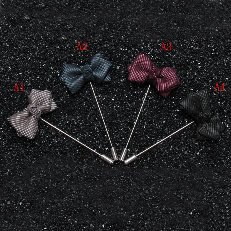 Бренд Mdiger ручная работа заколки в форме банта Классическая Брошь булавка корсаж