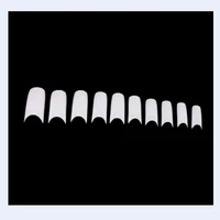 fast ship 500pack diy french acrylic nail tips white false nails shield sticker as manicure beauty nail art salon tool drop