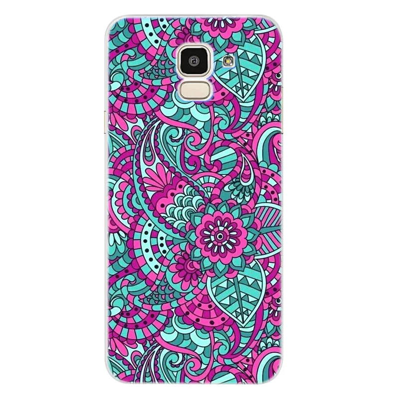 Для Samsung Galaxy A5 2016 2015 2017 prime J1 J2 J3 J5 J7 G530H S8/plus Note 8 TPU силиконовый чехол с цветком