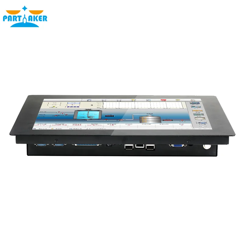 

Partaker Z14 15 Inch Taiwan 5 Wire Touch Screen Intel Core I7 3537U Mount PC With Touch Screen 2MM Thin Panel 4G RAM 64G SSD