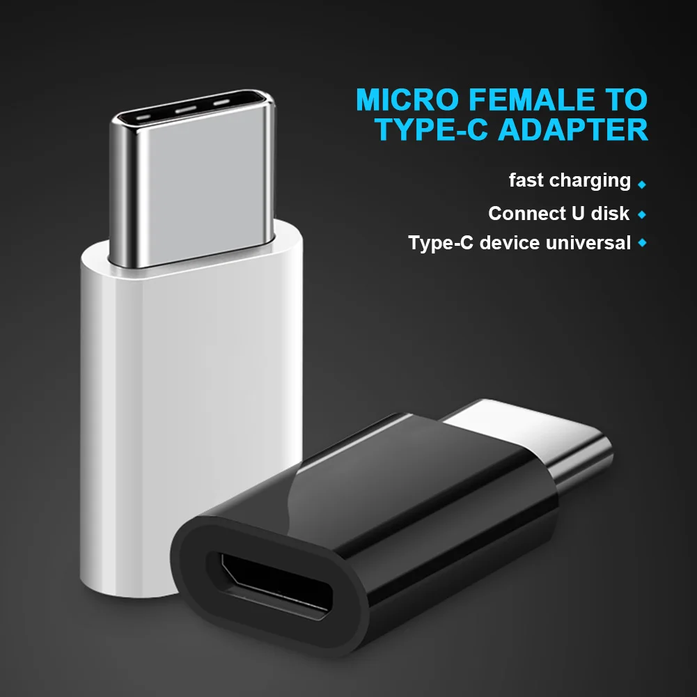 Мини Портативный Универсальный USB 3 1 Type C переходник типа папа к Micro мама 5