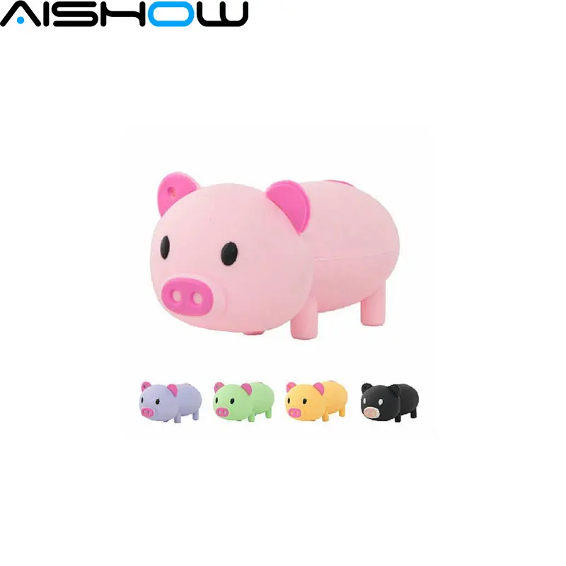 Usb флеш накопитель в виде свиньи 64 ГБ 32 16 8 4 Гб|memory stick|4gb usb flash driveu disk |