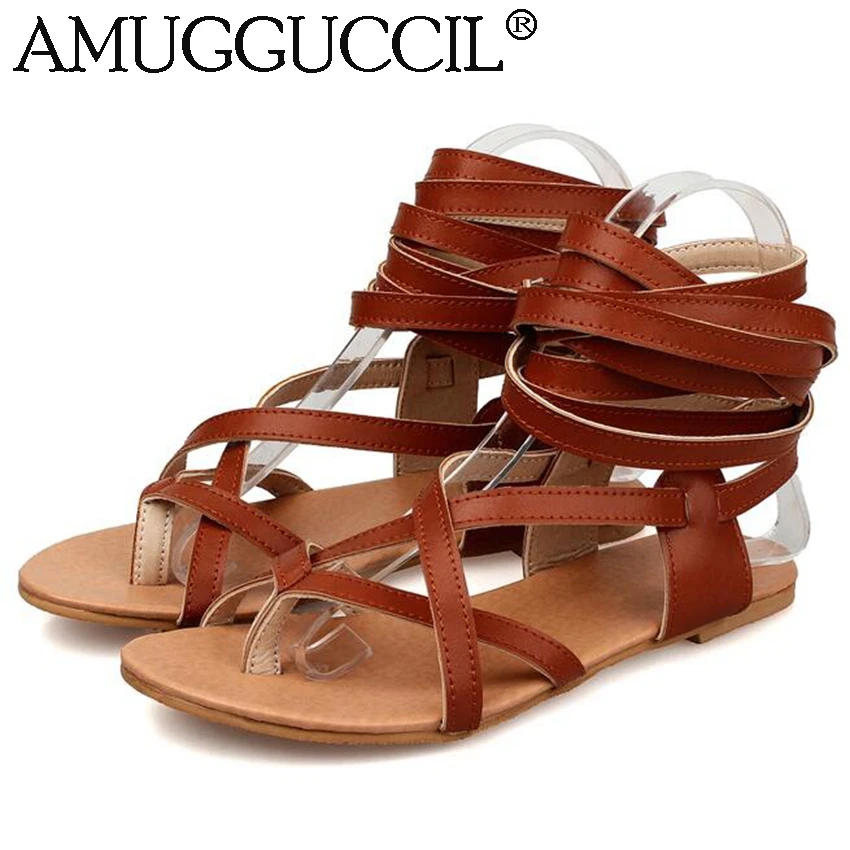 Оптовая продажа большой размер 30 50 черная белая коричневая на шнуровке модная