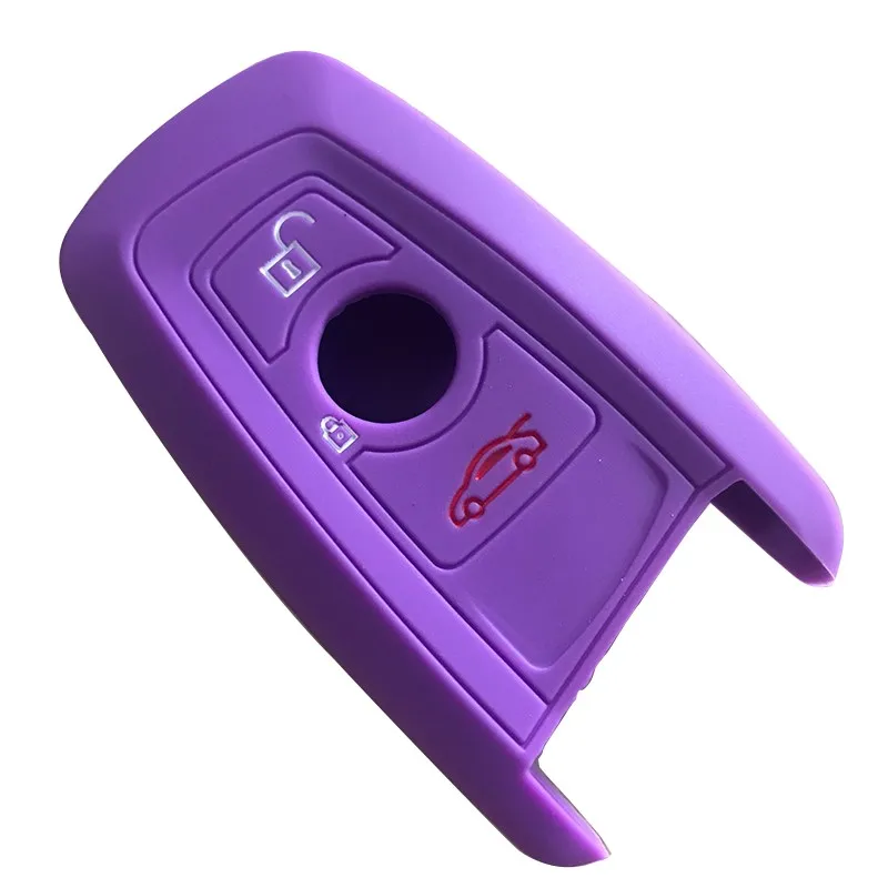Silicone Car key Case Cover Fit For BMW 520 525 730li 740 118 320i 1 3 5 7 Series X3 X4 M3 M4 M5 Key Bag Styling | Автомобили и